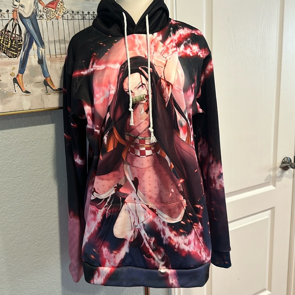 Anime Cosplay Demon Slayer Sweatshirt • Sz XL • Unisex!